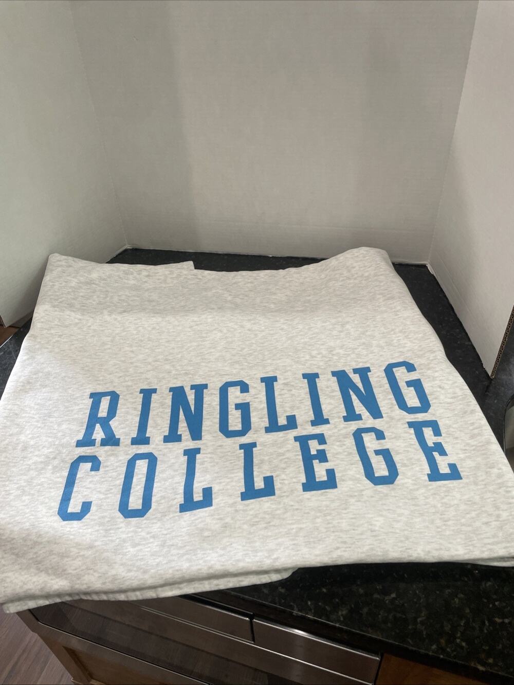 Ringling College Of Art & Design blanket throw Casual Unisex